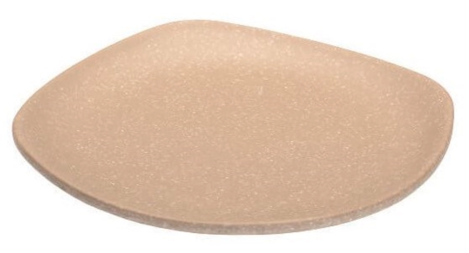 Assiette beige D22.5cm H3cm