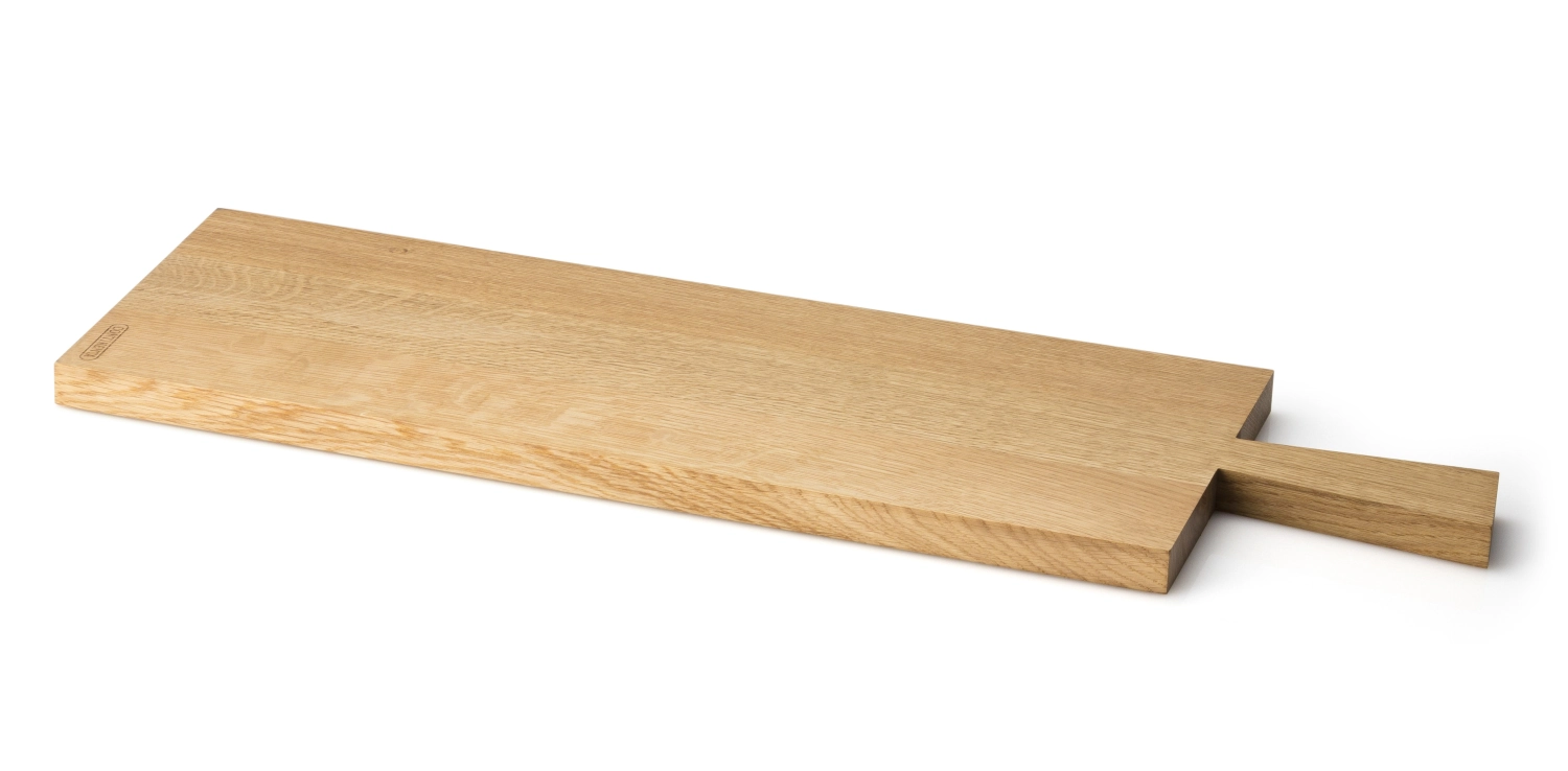 Planche à découper en chêne huilé, 70 x 23 x 2 cm