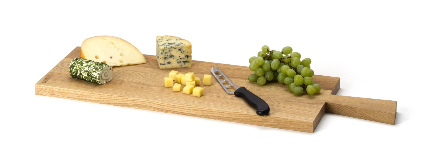 Planche à découper en chêne huilé, 70 x 23 x 2 cm
