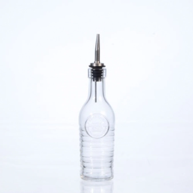 Bouteille d'huile / de vinaigre a. bec verseur 27cl