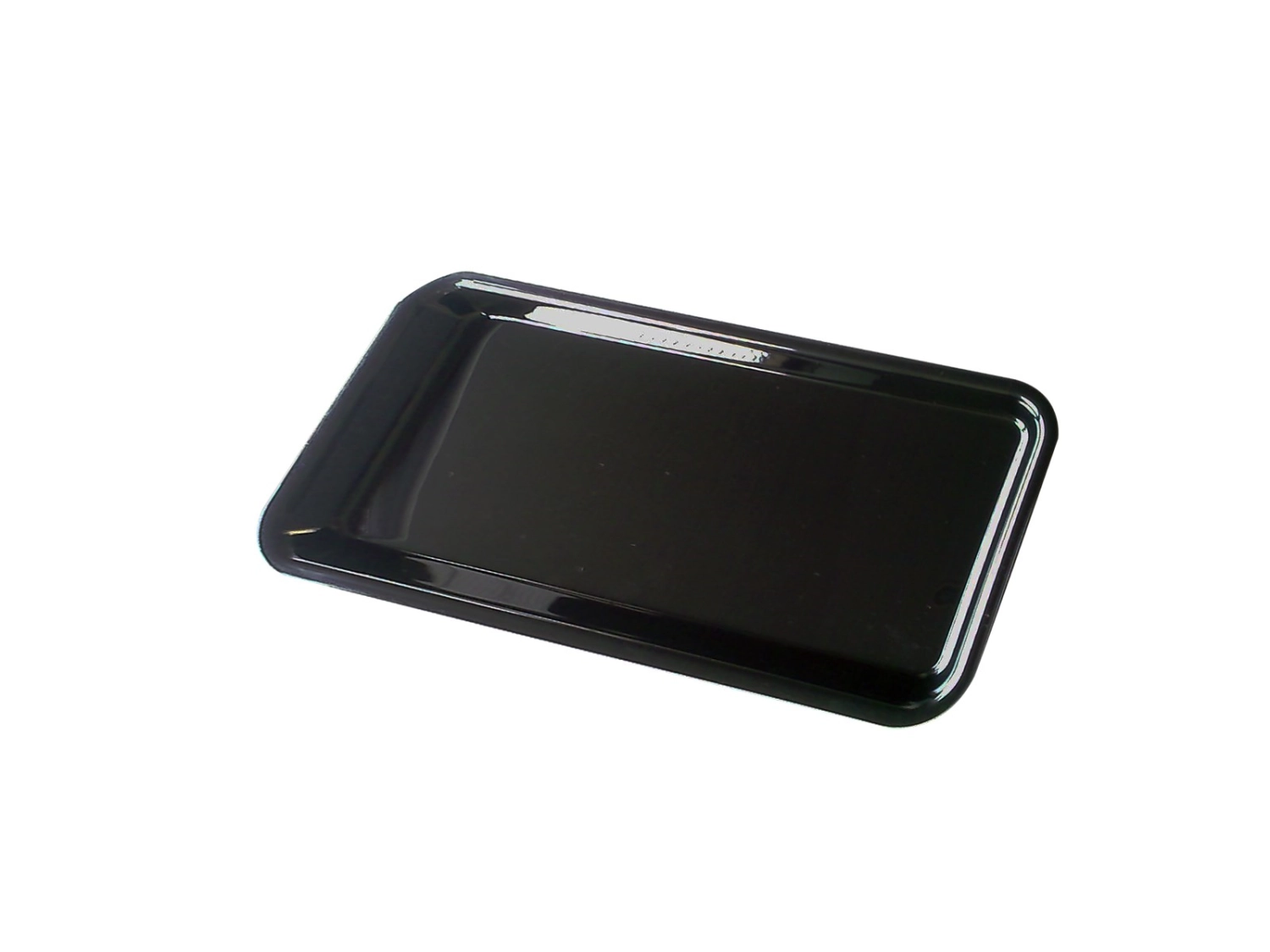 Plat rectangulaire 28x14x2cm noir