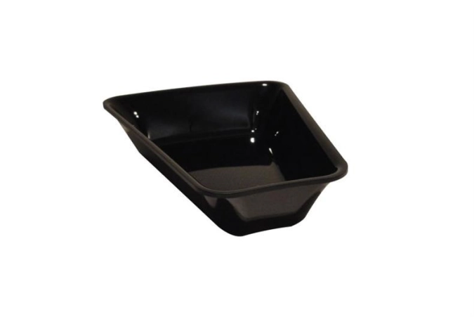 Saladier arrondi 22.5Grad 26.5x12.2x5cm noir