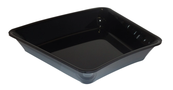 Saladier arrondi 22.5Grad 26.5x22x5cm noir