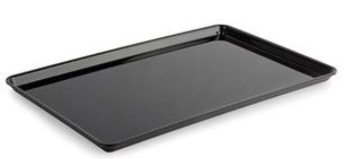 Plat rectangulaire GN1/1 53x32.5x1.7cm noir