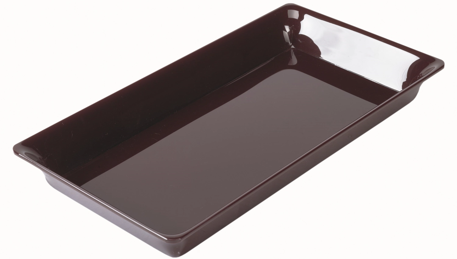 Plat rectangulaire 4/7 26.5x48.7x5cm noir