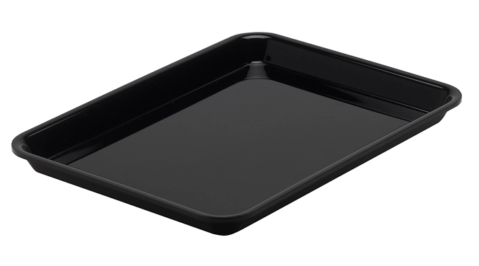 Bol rectangulaire 2/7 26.5x20x1.7cm noir