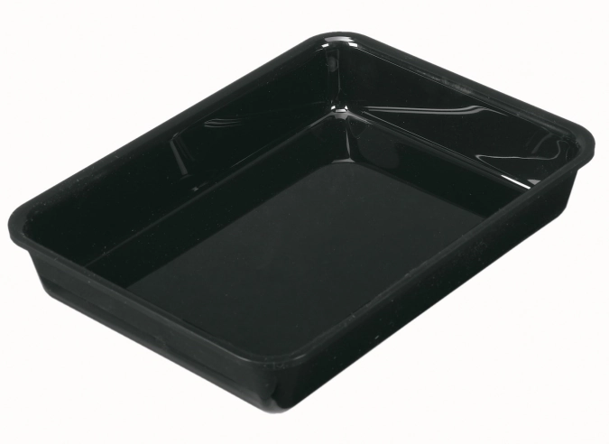 Bol rectangulaire 2/7 26.5x20x4cm noir
