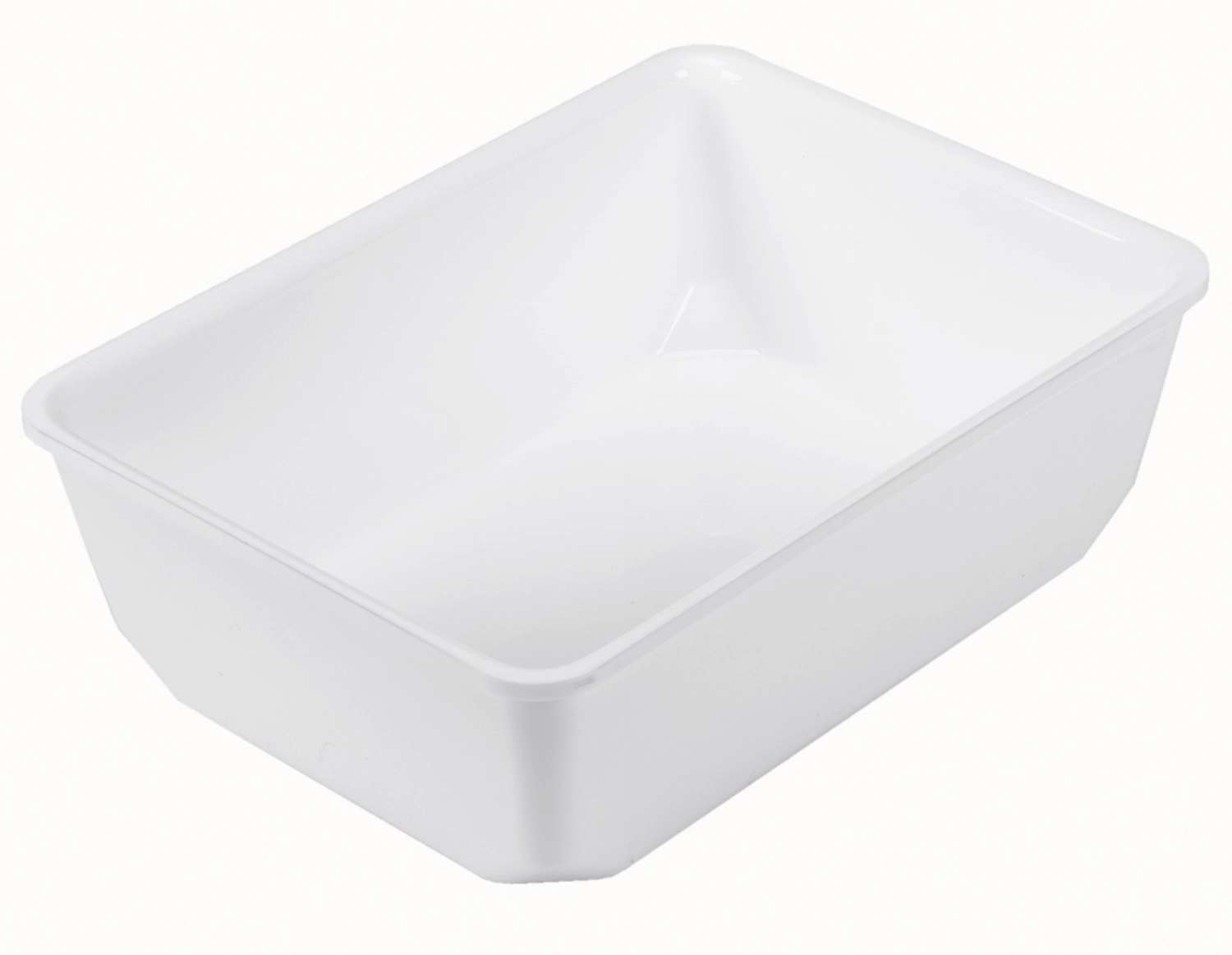 Coupe rectangulaire 2/7 26.5x20x8cm noir