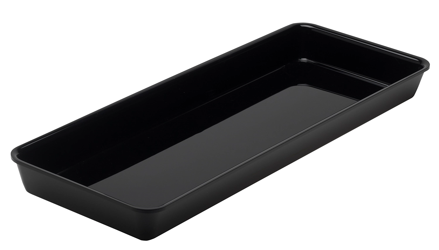 Coupe rectangulaire 3/7 53x20x4cm noir