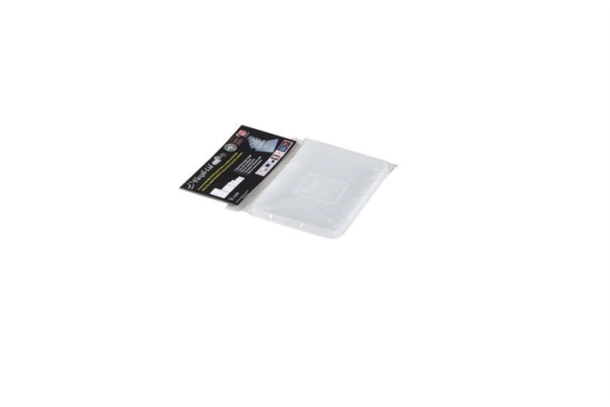 Couvercle silicone flexible gn1/9 176x108 mm - semi-transpar