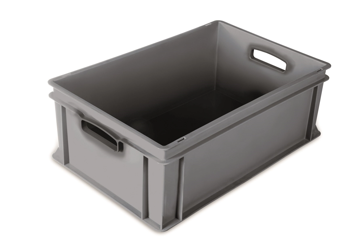 Behälter grau 60x40x32cm Standard Boden u. Wände geschlossen