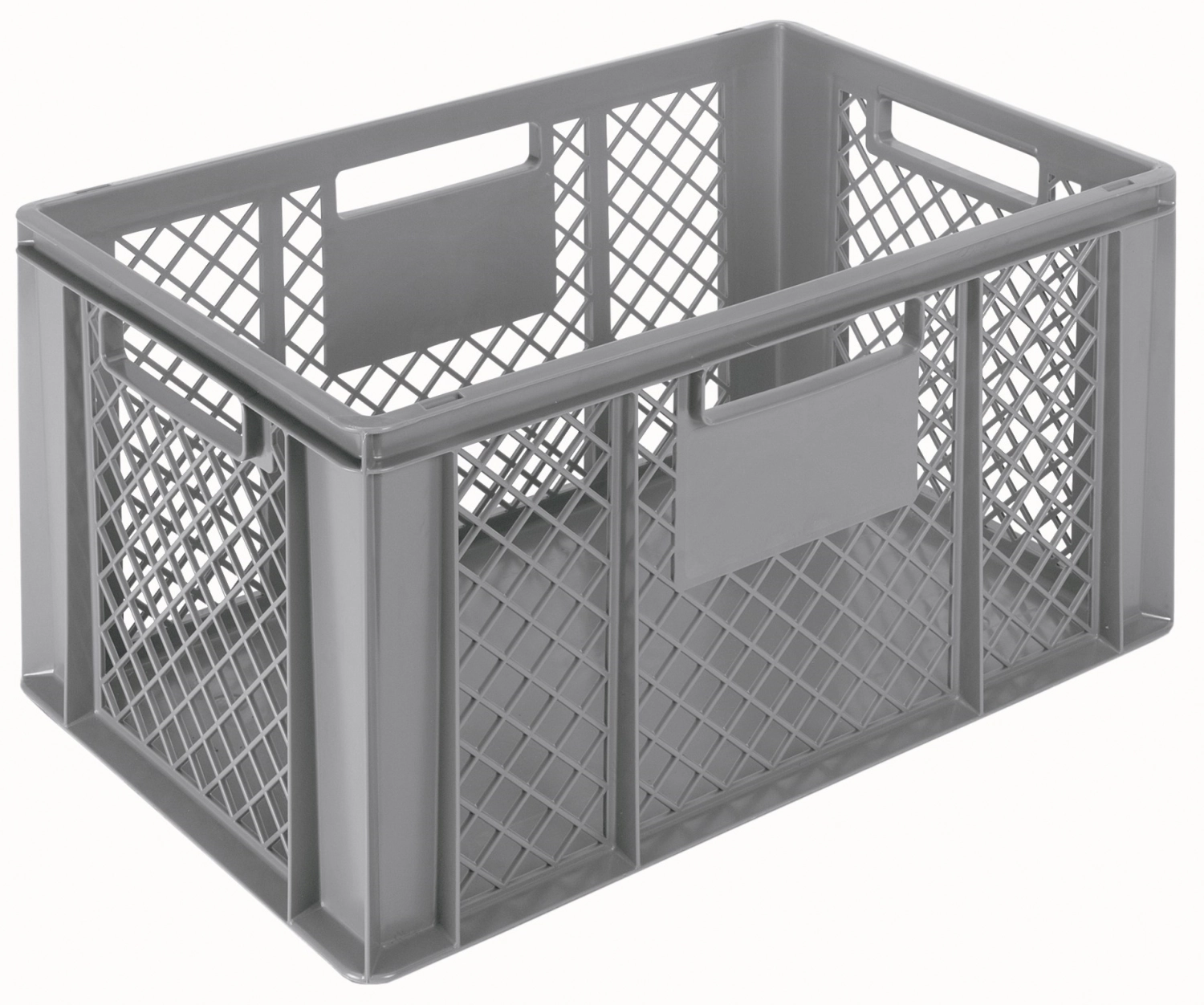 Euronorm 600x400x320 mm - standard fond plein - cotes ajoure