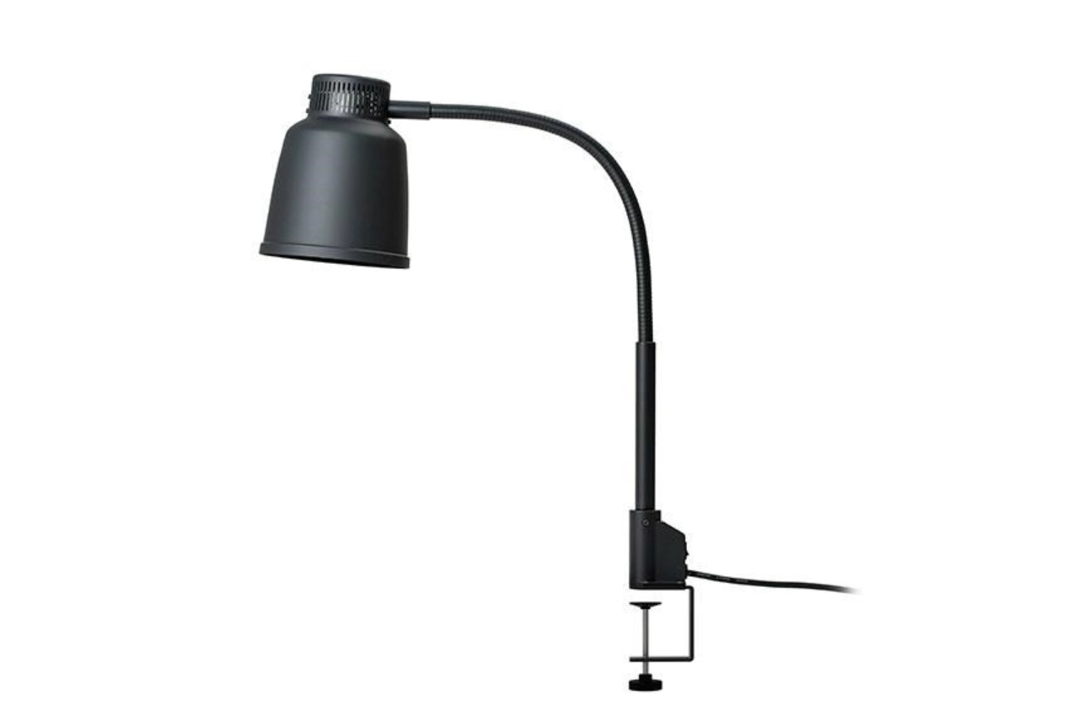 Lampe chauffante a. pince Hauteur totale 63.5cm noir