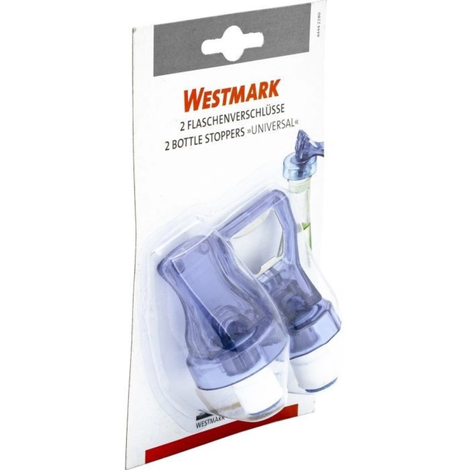 Set de 2 bouchons de bouteille universels, 4x4x8cm