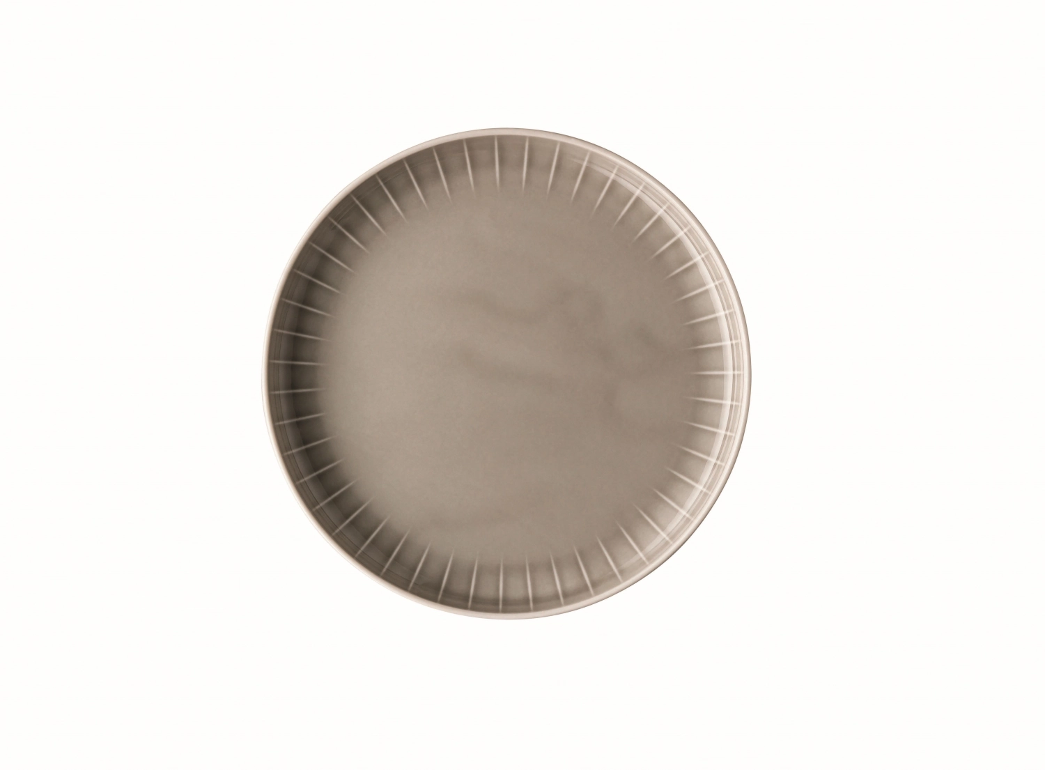 Joyn gris assiette gourmande 22cm