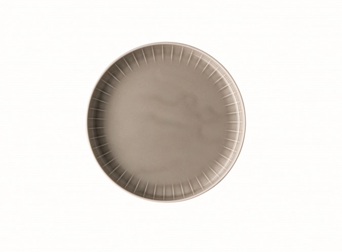 Joyn gris assiette gourmande 22cm