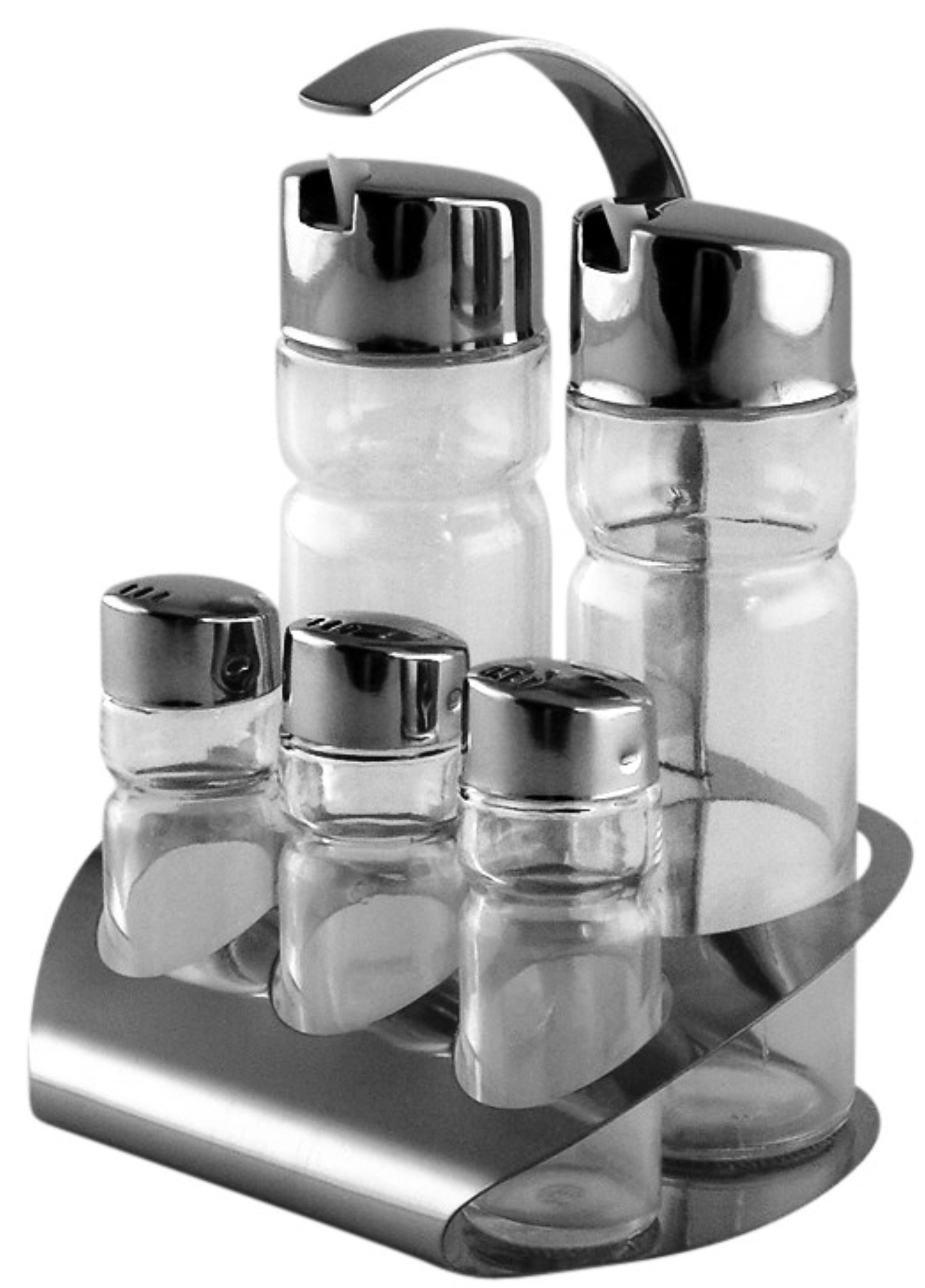 Ménage 5pcs sel poivre cure-dents vinaigre huile 14x10cm