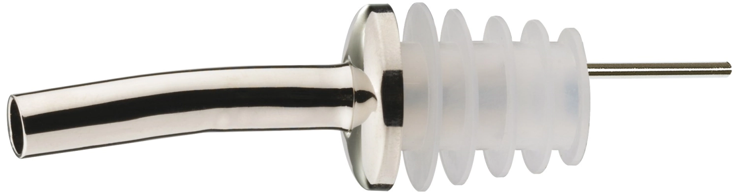 Verseur de bouteille 18/10 avec bouchon en silicone