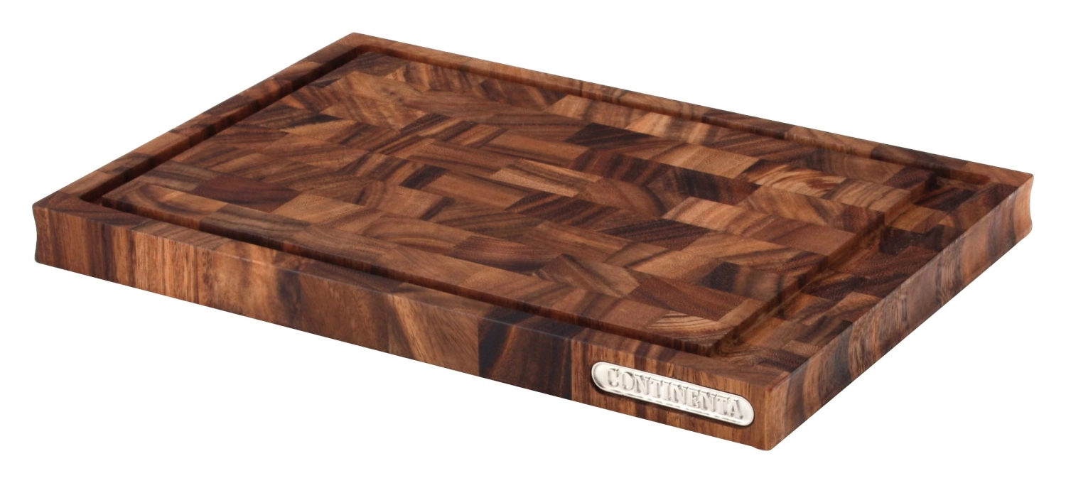 Planche à découper en acacia, 36.5x25x2.8 cm