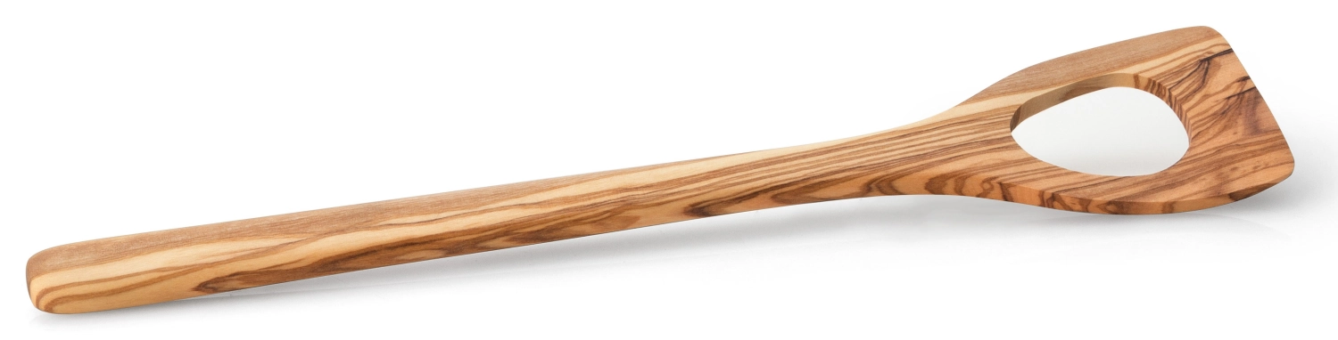 Cuillère à risotto en bois d'olivier, 34cm