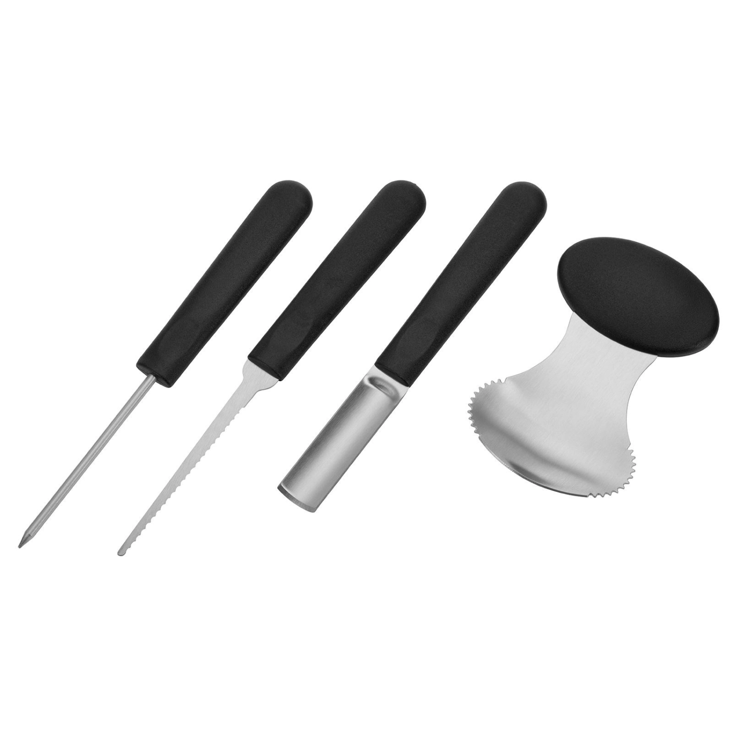 4tlg. Kürbis Schnitz-Set