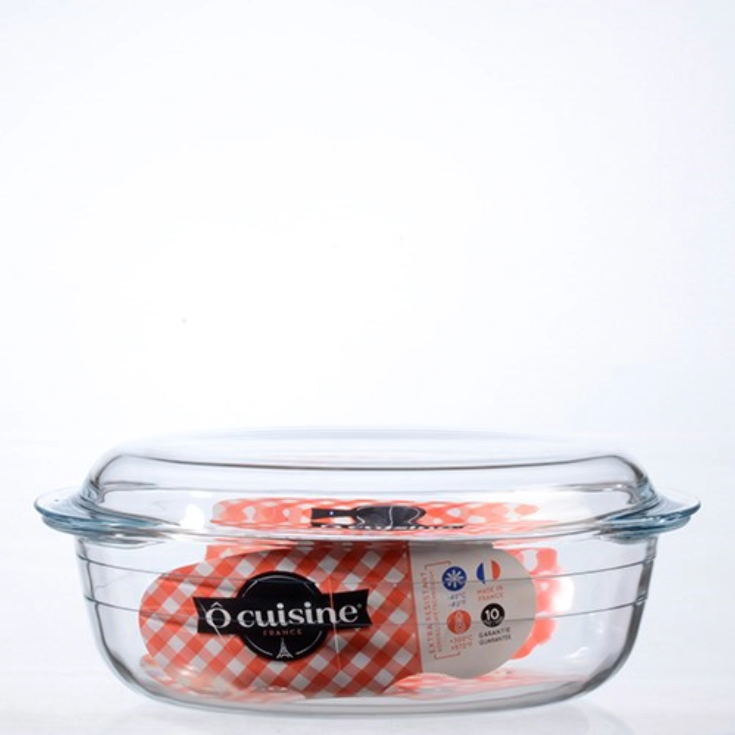 Cocotte oval 3l Ocuisine mit Deckel-Kartonette