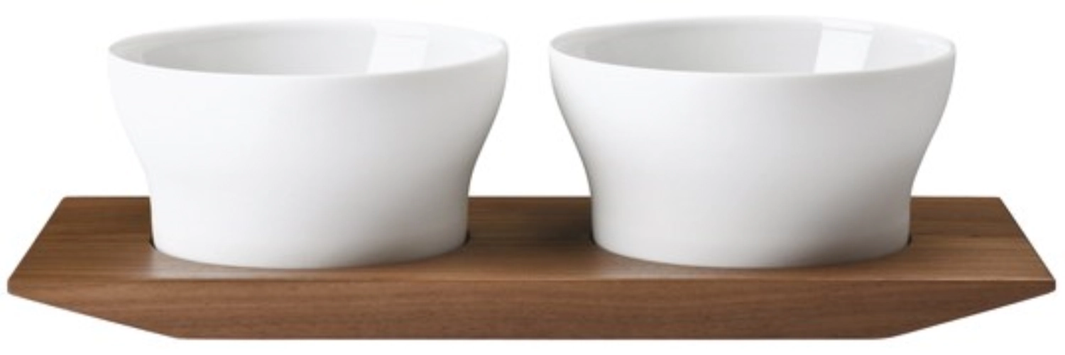 Velvet 2er-Set Marmeladenschälchen auf Tablett