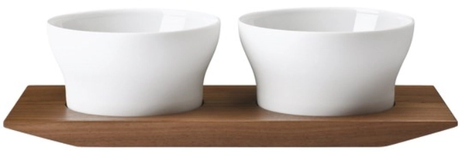 Velvet 2er-Set Marmeladenschälchen auf Tablett