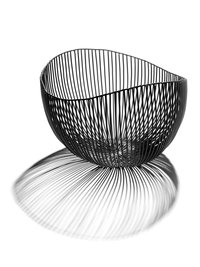 Metal sculptures Schale tief Tale