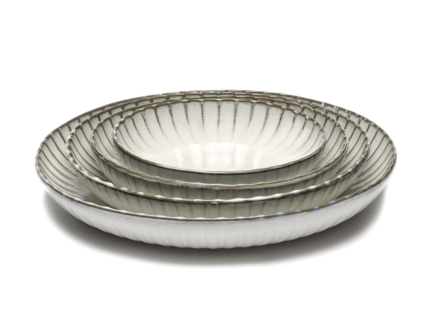 Inku bol de service côtelée M