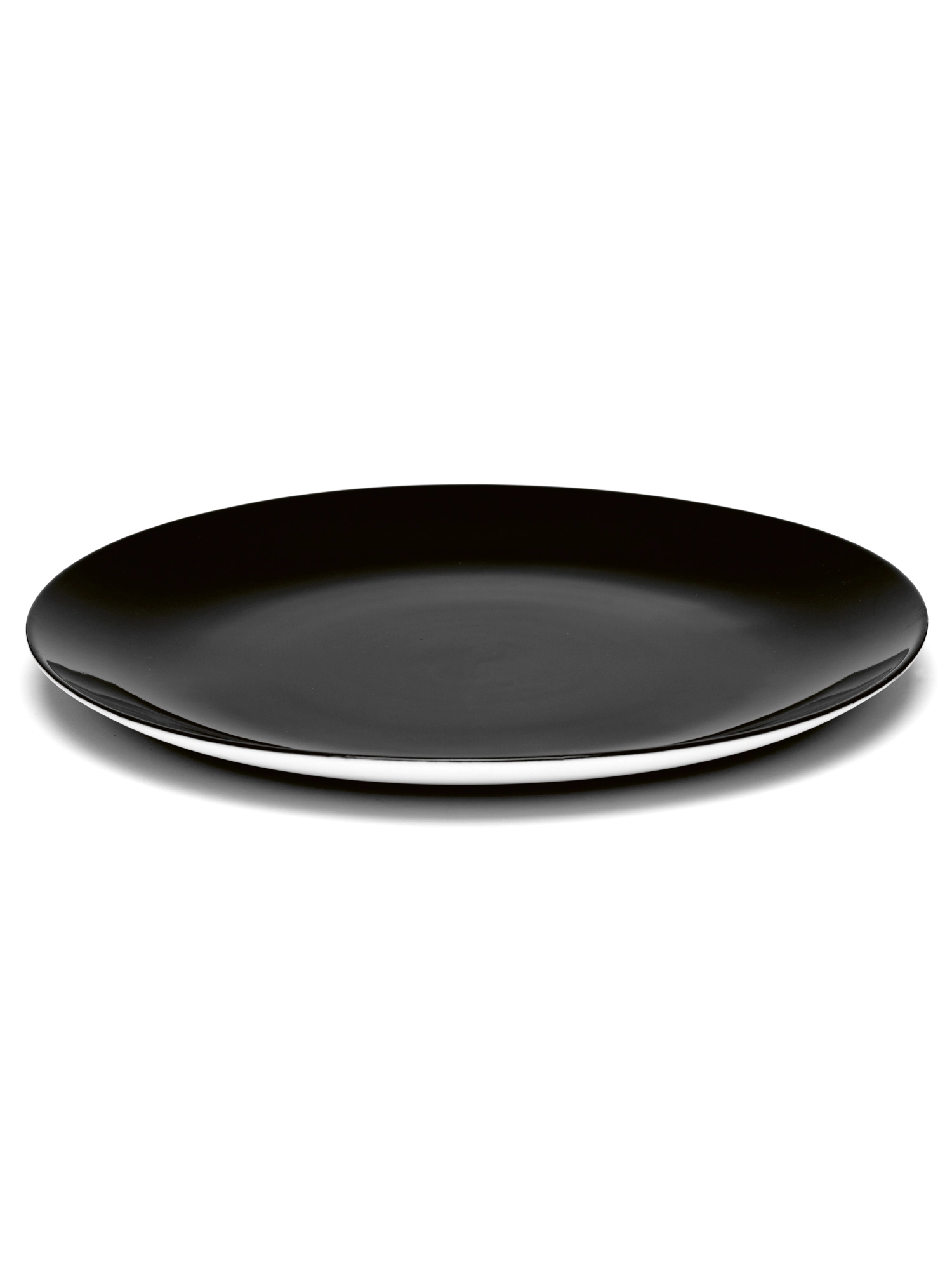 Ann Demeulemeester De Assiette D28 cm Dé Black