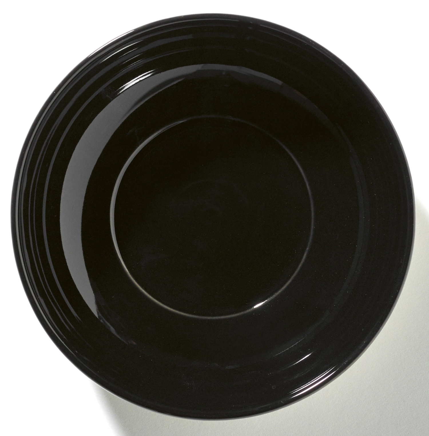 Ann Demeulem. De Assiette haute D13 cm Dé Off-White Black Va