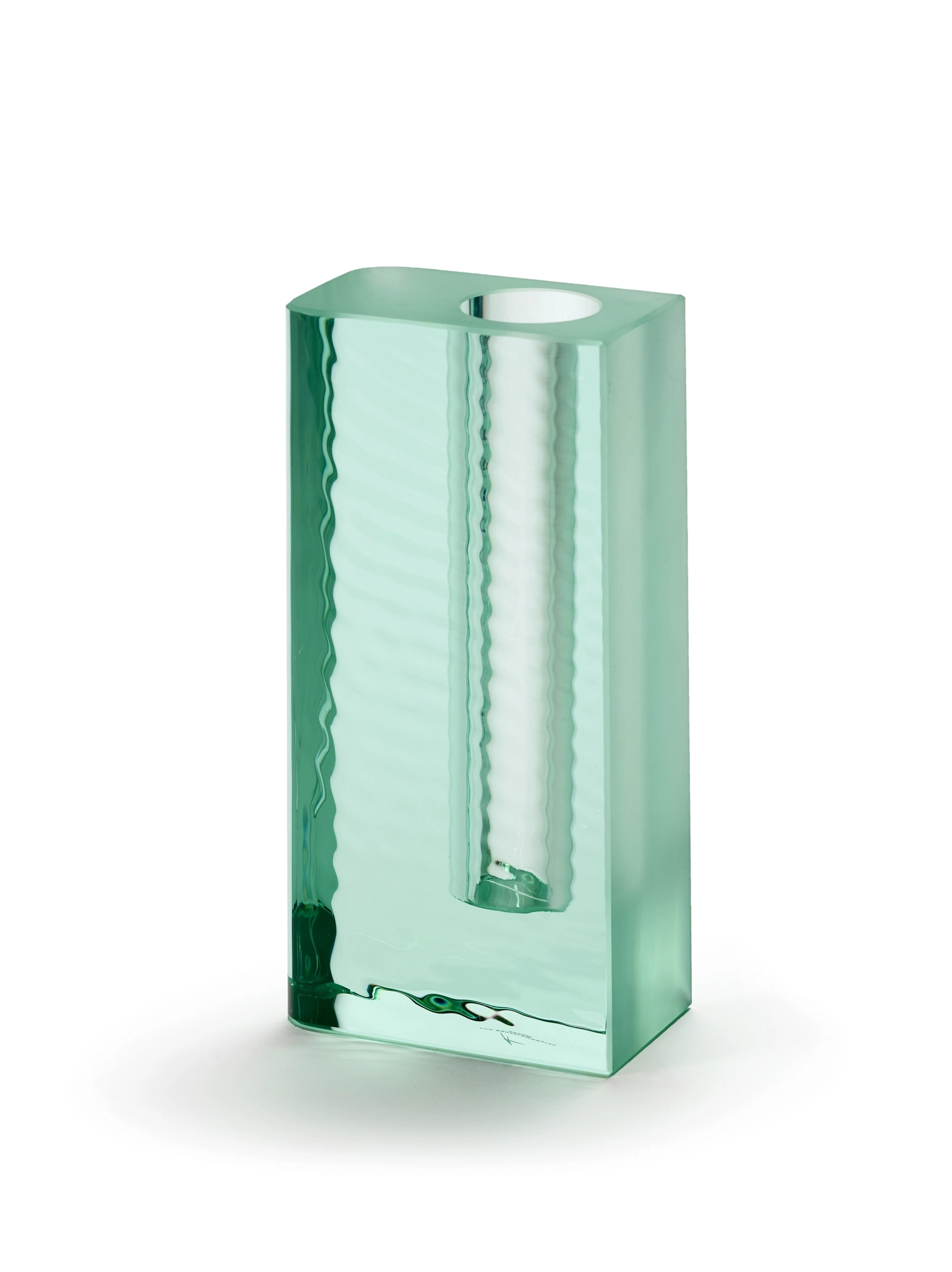 Ann Demeulemeester Vase Edu 2 8.6X5.3X18cm Eau