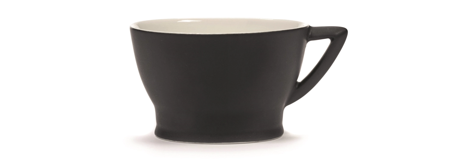 Ann Demeulemeester Tasse 22cl Ra Black/Off-White