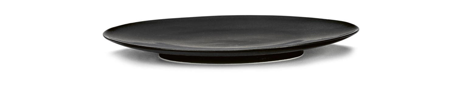 Ann Demeulemeester Assiette plate D17cm Ra Black