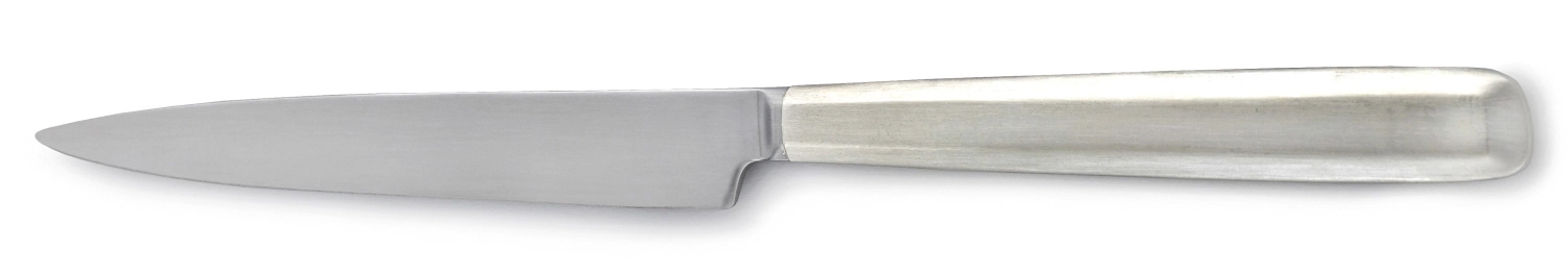 Ann Demeulem. Couteau à dessert 20.5X1.59cm Zoë Silver Plate