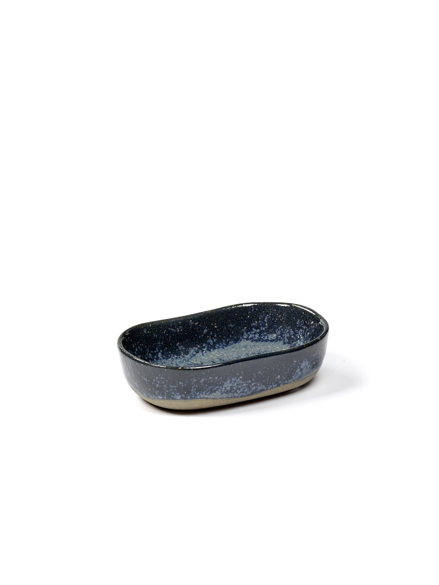 Merci La Nou. Table Teller tief N°8 9.8X6.5X2.5cm Blue/Grey