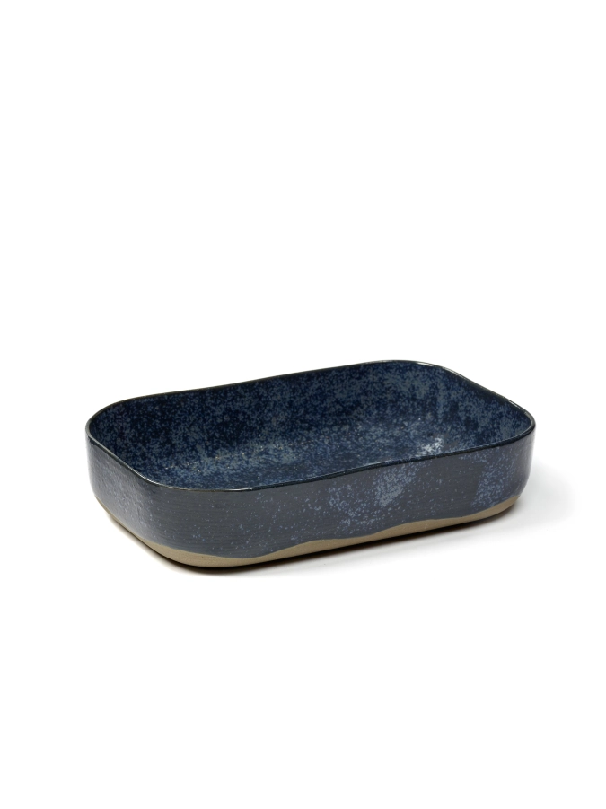 M. La Nou. Table Teller extra tief N°5 23X15X5cm Blue/Grey