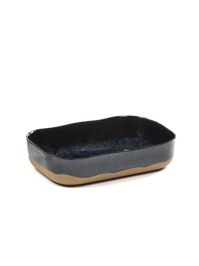 M. La Nou. Table Teller extra tief N°5 23X15X5cm Dark Blue