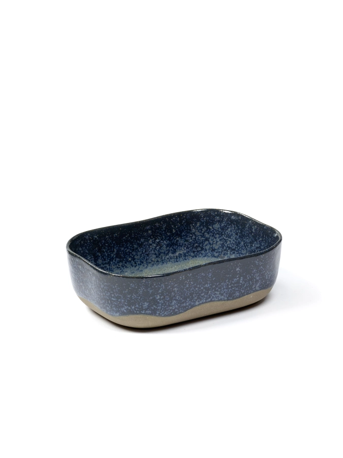 M. La Nou. Table Teller e. tief N°6 14.5X10.5X4.5cm Blue/Gre