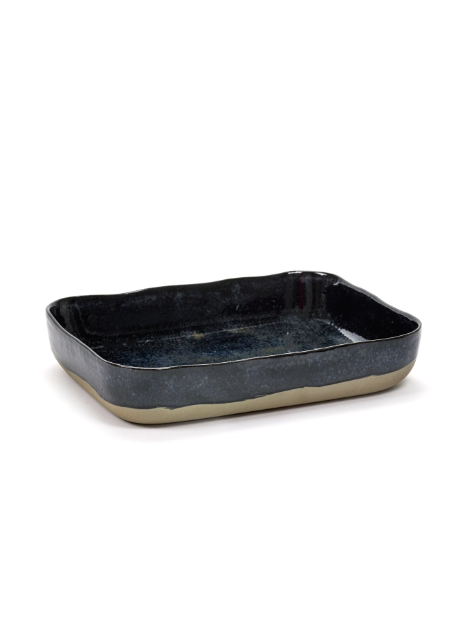 M. La Nou. Table Auflaufform N°10 30.1X22.3X5.5cm Dark Blue