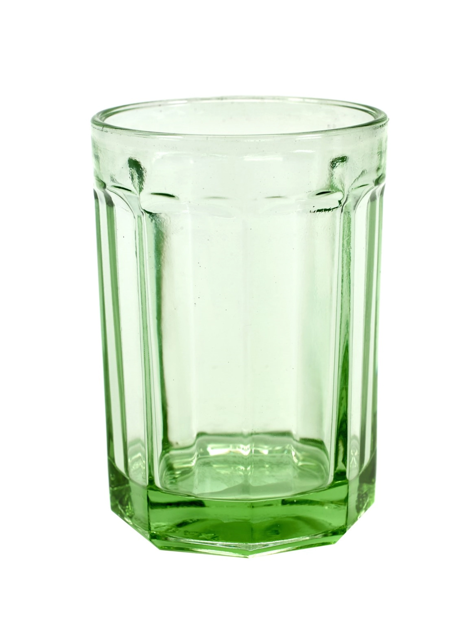 P. Navone Fish&Fish Verre D8.5 H12 cm 40cl Transparent Green