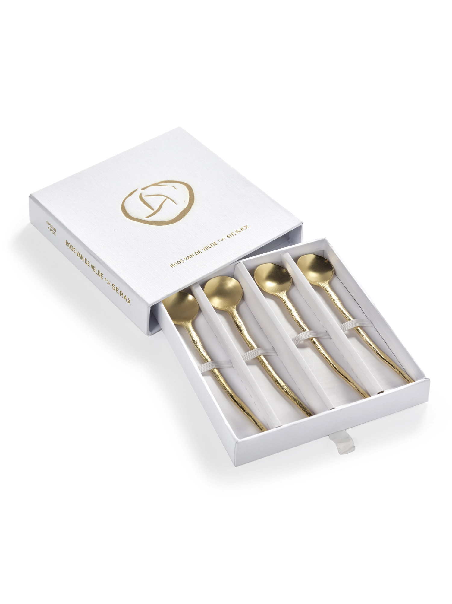 R. Van De Velde Perf. Imperf. Teelöffel in Geschenkbox 4Stk.