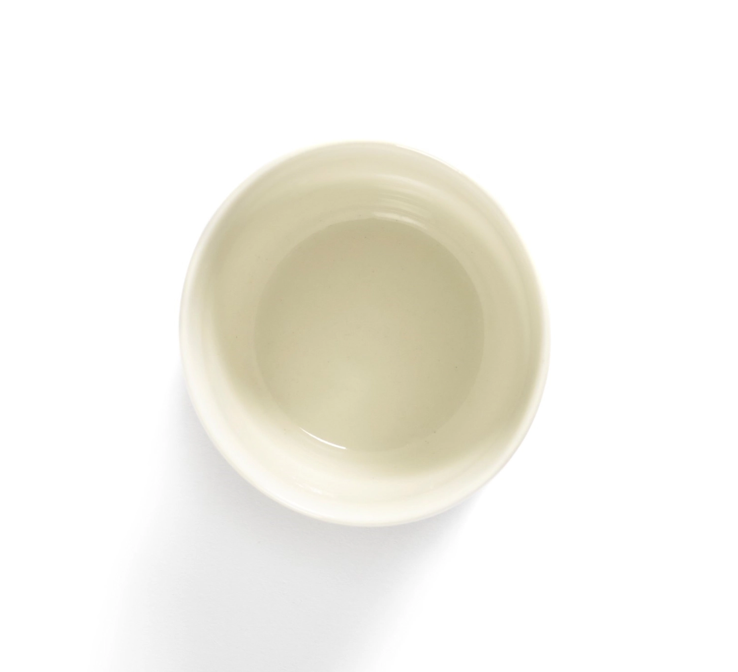 Otto. Feast Tasse à espresso 15 Cl White Swirl-Stripes Blue