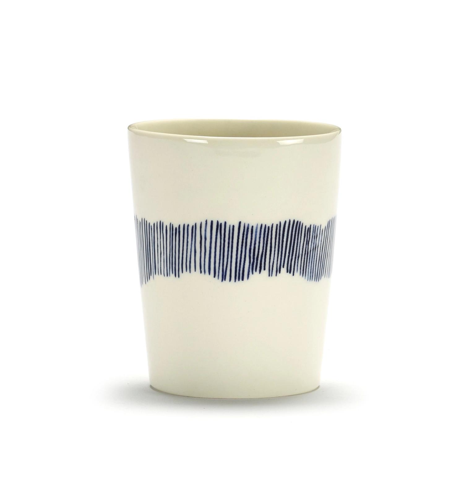 Ottolenghi Feast Teetasse 33 Cl White Swirl-Stripes Blue