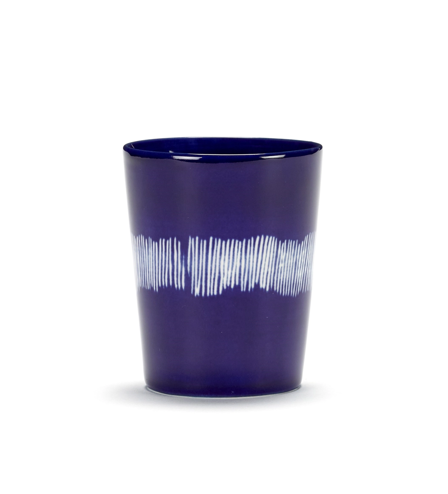 Otto. Feast Tasse à thé 33 Cl Lapis Lazuli Swirl-Stripes Whi