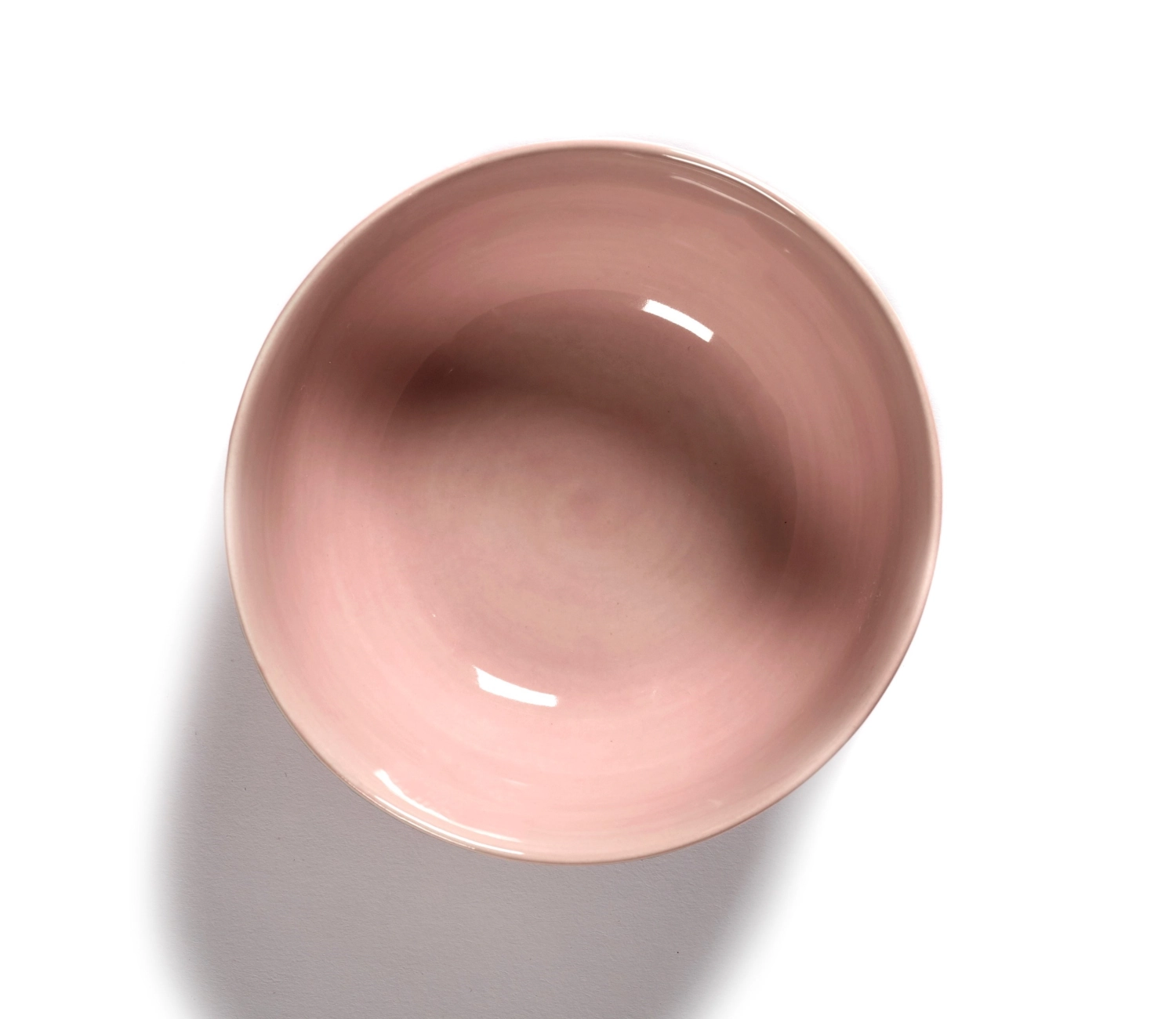 Otto. F. Bol 16x16x7.5cm Delicious Pink Swirl-Stripes B