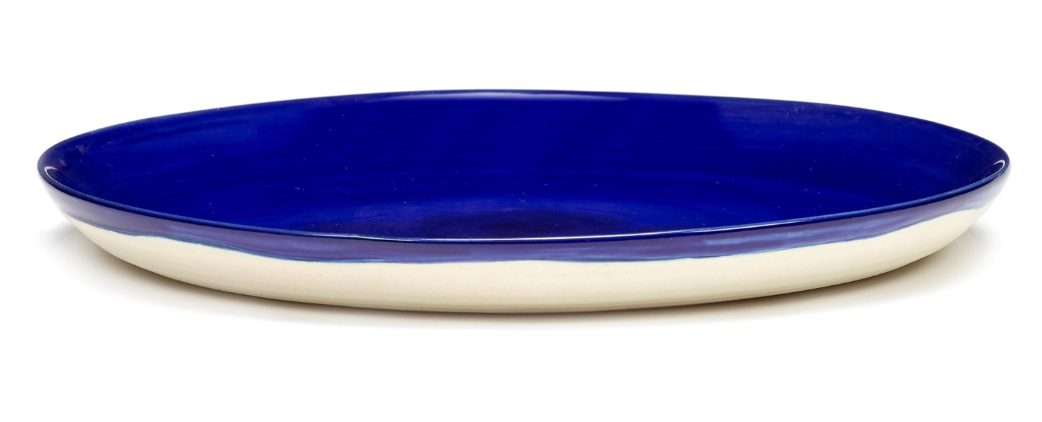 Otto. Feast Assiette 22.5x22.5x2cm Lapis Lazuli