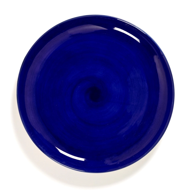 Otto. Feast Assiette 22.5x22.5x2cm Lapis Lazuli