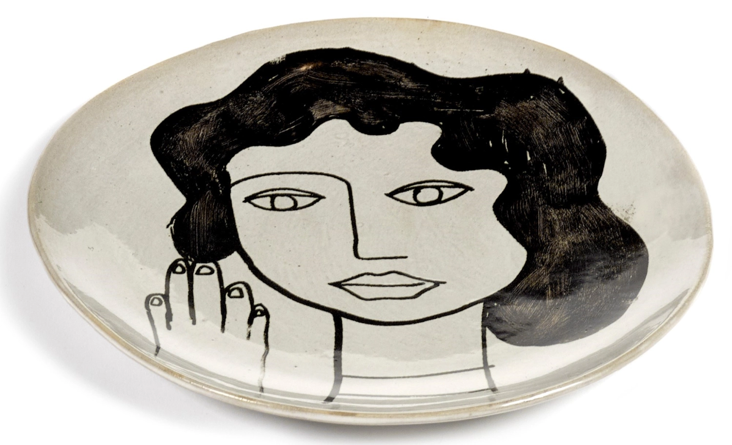 La Mère Teller M D20 H2 cm Off White/Black